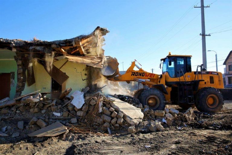 Разрушение домов Узбекистан