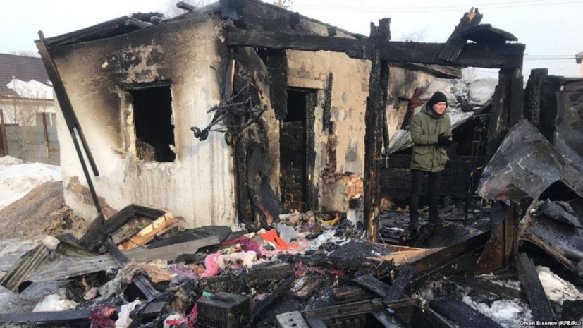 Разрушение домов КЗ