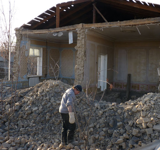 Разрушение домов КЗ